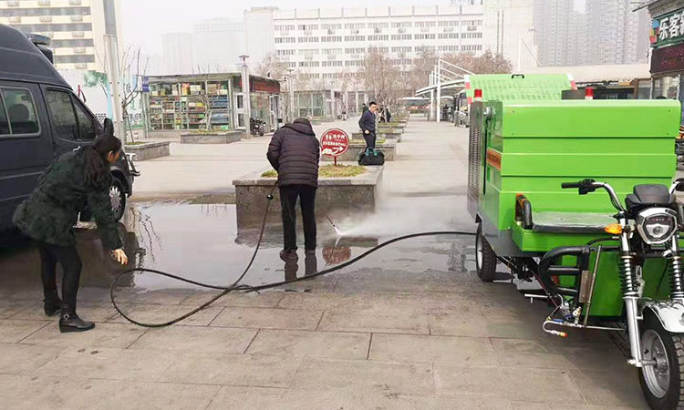 百易高溫高壓環衛車