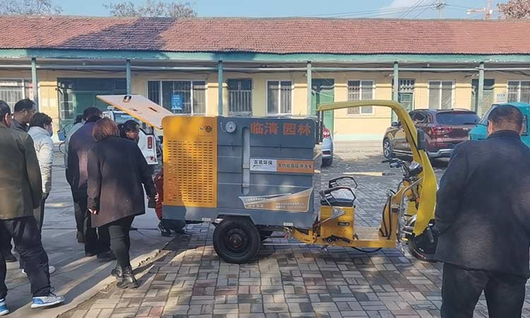 高壓沖洗車培訓現場