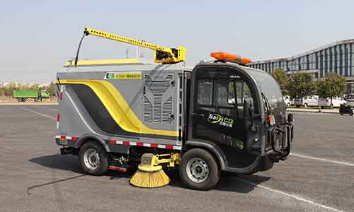 純電動洗掃車，縣城道路環衛拯救者