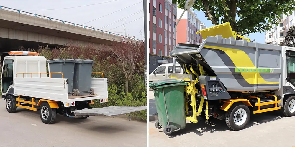 物業用垃圾車，物業垃圾車，后裝式垃圾清運車，垃圾清運車