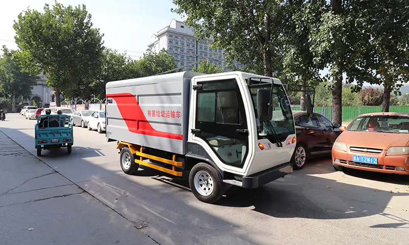 四分類八桶垃圾車有何妙用？解決市政、物業(yè)小區(qū)垃圾分類轉(zhuǎn)運難題真的有效嗎？