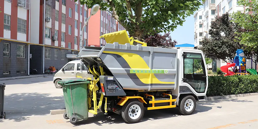 后裝式垃圾清運車_環衛垃圾車_市政垃圾車_小型環衛垃圾車