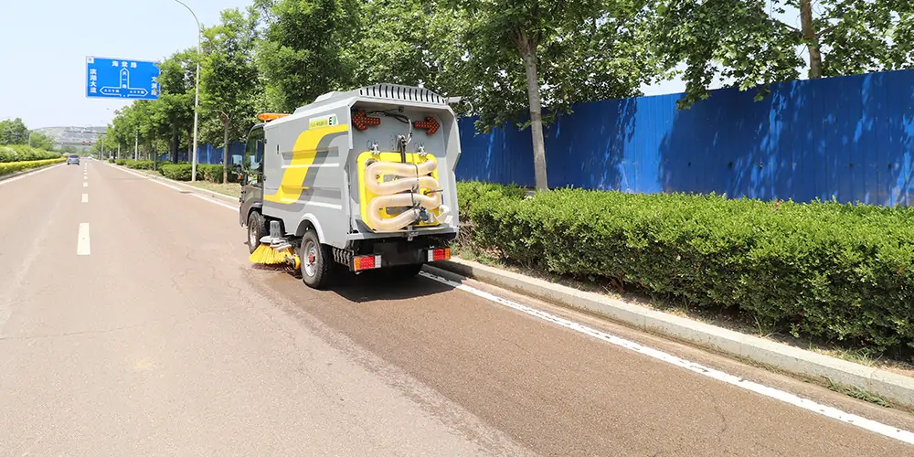 電動洗掃車_純電動洗掃車_小型電動洗掃車_電動小型洗掃車_小型電動環衛洗掃車