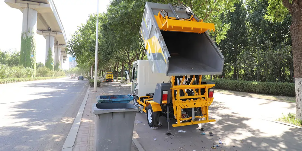 后裝式垃圾清運車_環衛垃圾車_市政垃圾車_小型環衛垃圾車