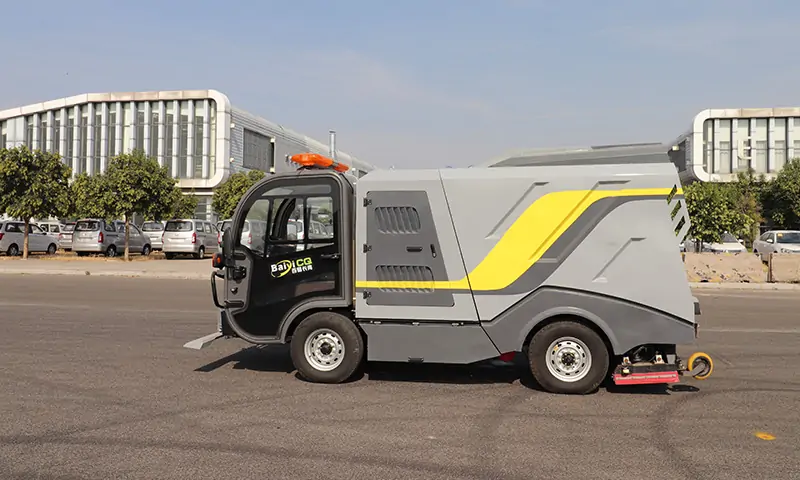 純電動深度清潔車：革新環境清潔方式的未來之路，深度清潔，以克論凈！