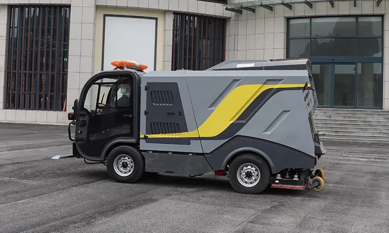 純電動深度清潔車：革新環保，開創清潔新時代