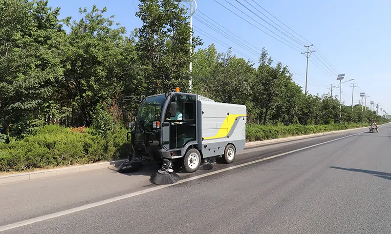純電動掃地車：高效環保，助力清潔新升級